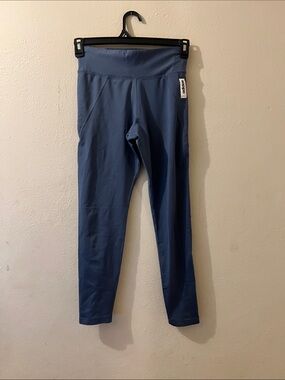 Adidas Blue High Waisted Leggings